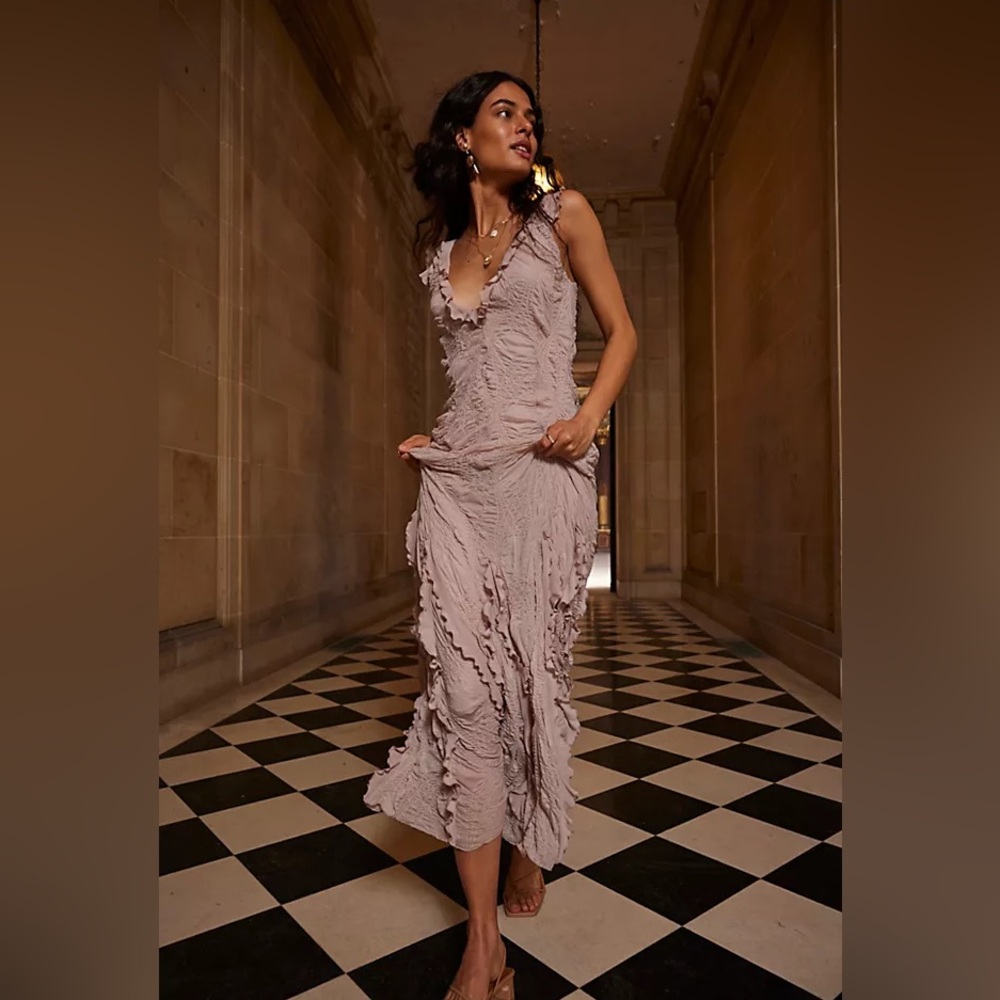 Free People Lavender Maxi Dress
